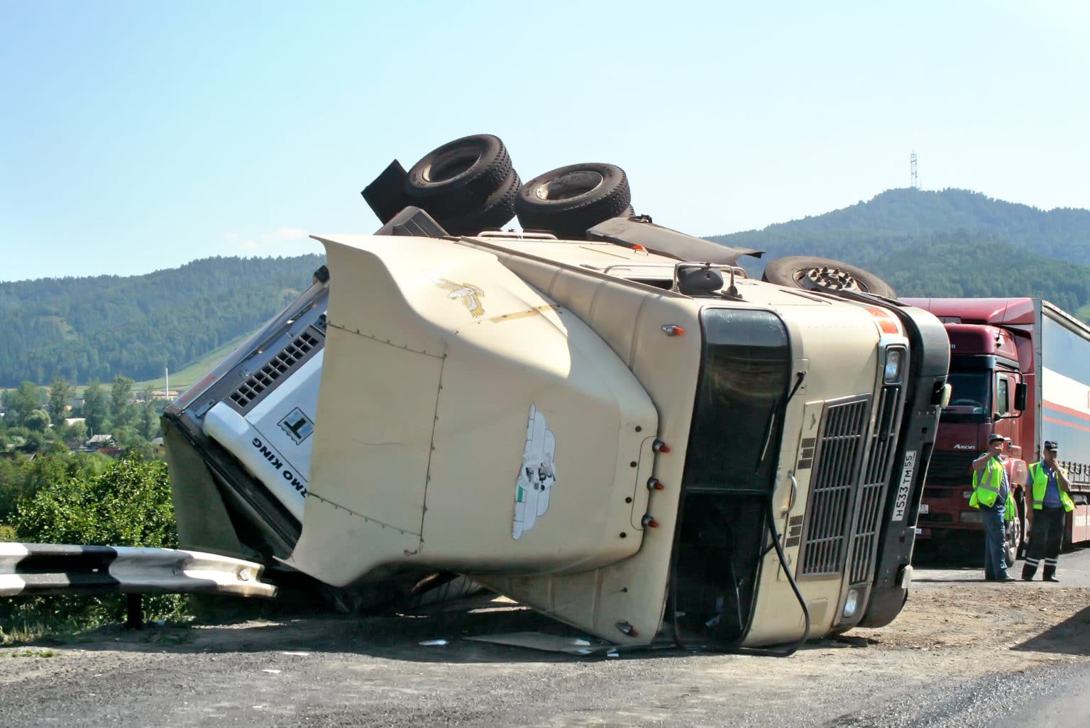 truck accident in new york yesterday