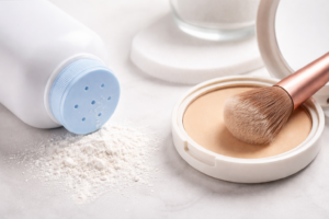 Powder essentials and makeup tools