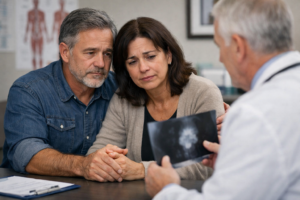 woman at doctor's office